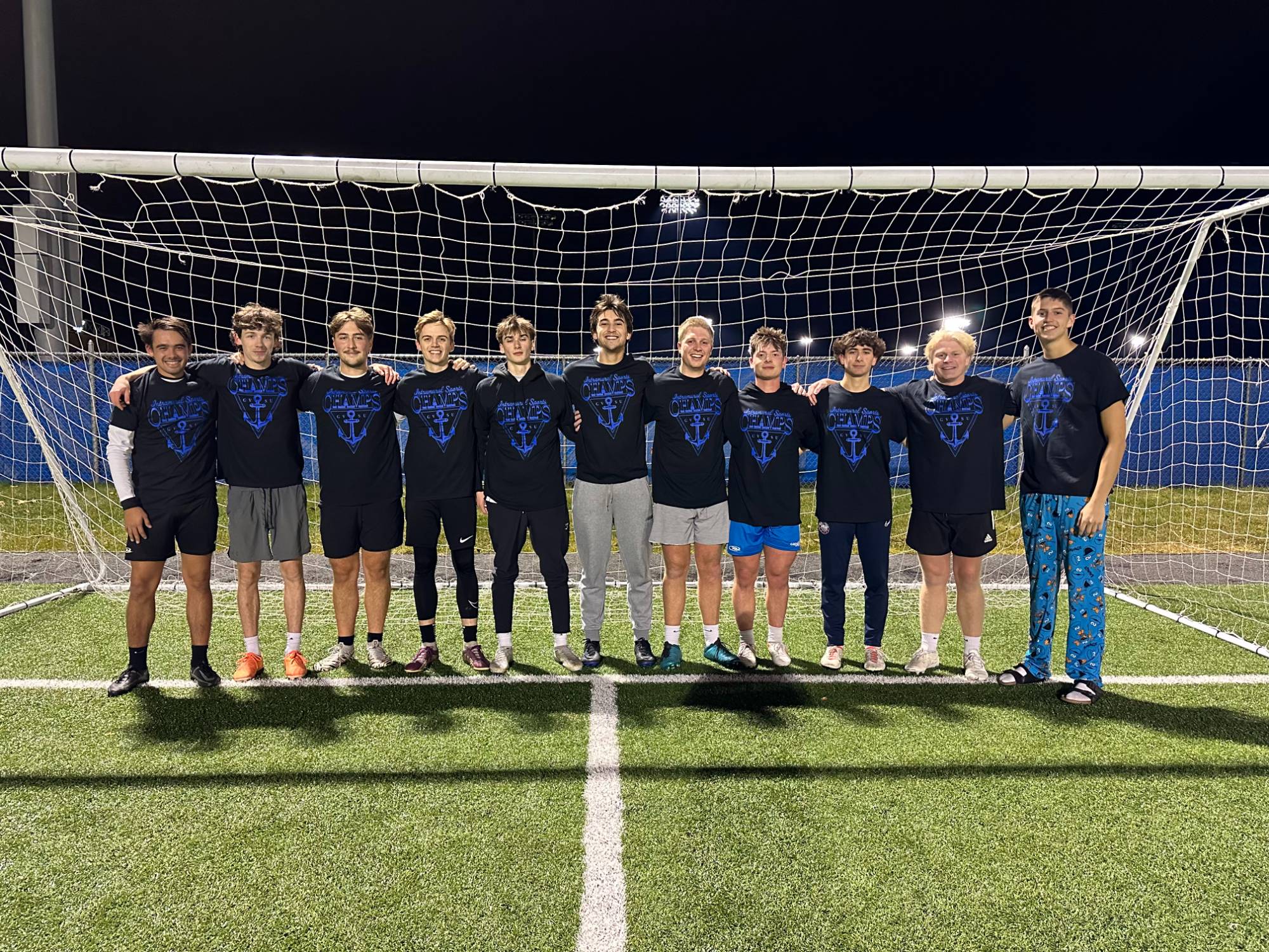 Intramural Sports Men's Soccer Champions